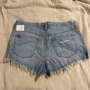 Free people cut off shorts size 30 NWT